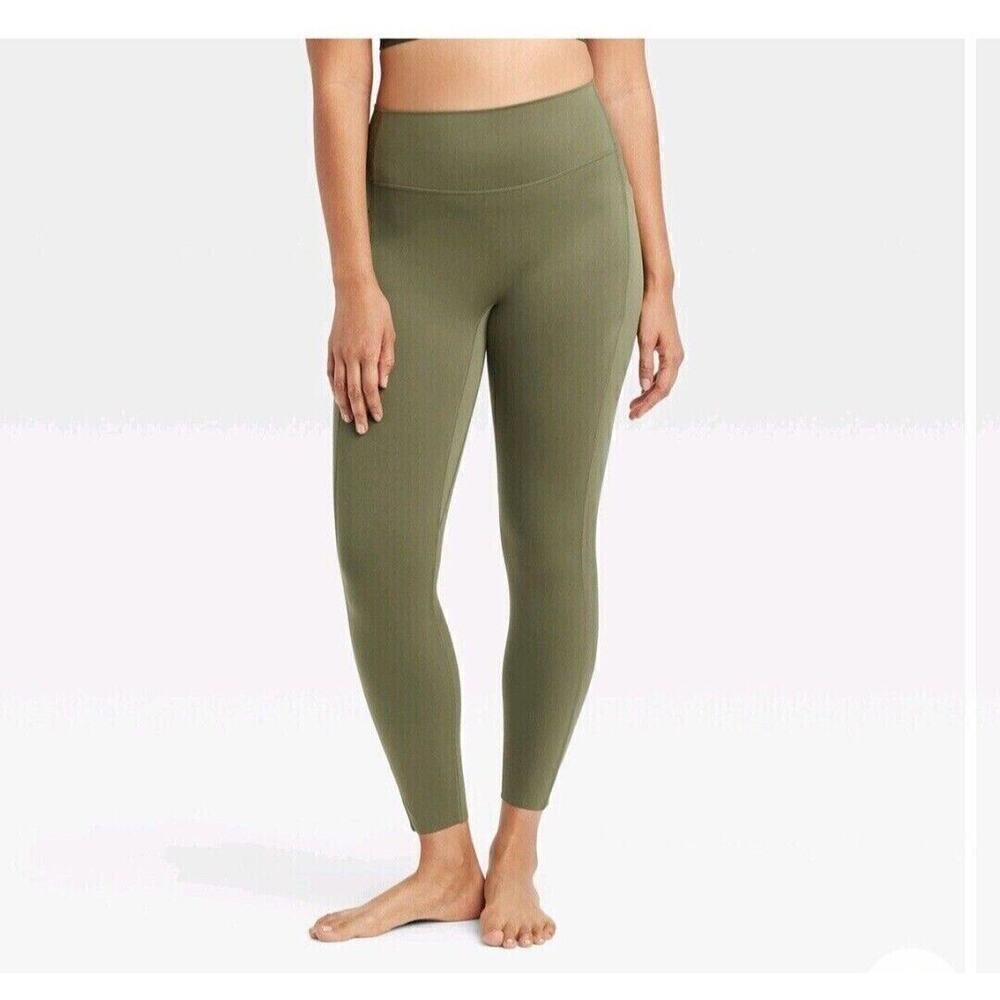 All in Motion Brushed Sculpt High-Rise Leggings Moss Green Women’s Small